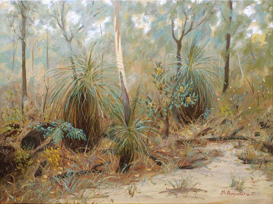 Edge of the track 46x61cm Sold